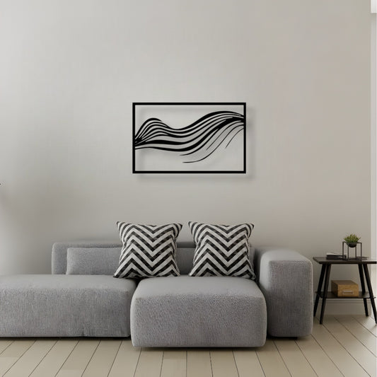 Décoration Murale en Métal - L'Appel de l'Océan