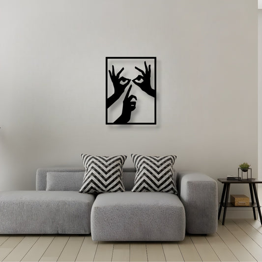 Décoration Murale en Métal - Discret