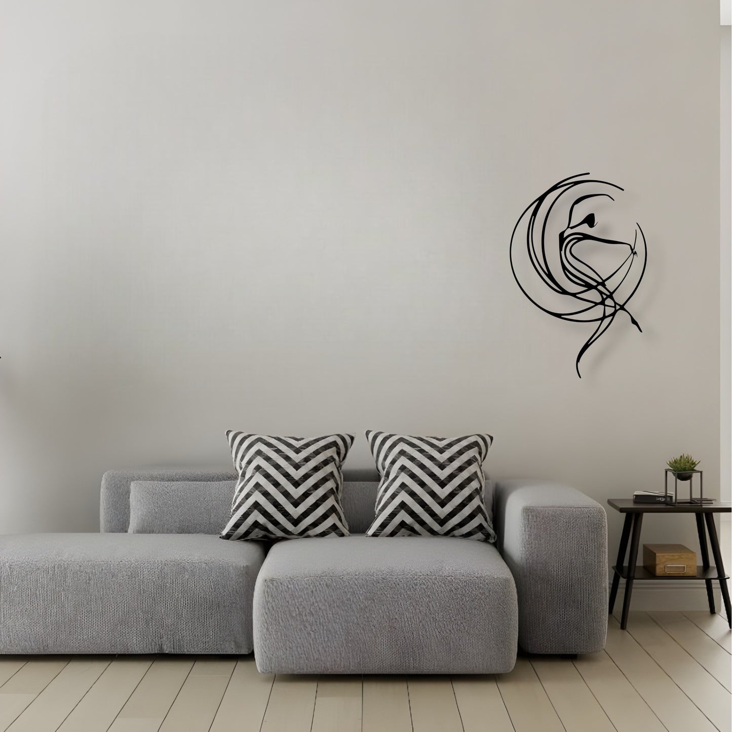 Décoration Murale en Métal - Danseuse