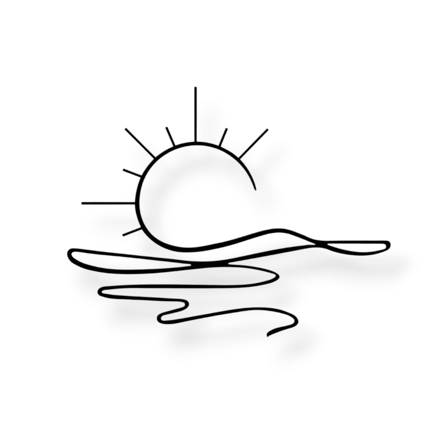 Soleil 1 (Décoration Murale en Métal)