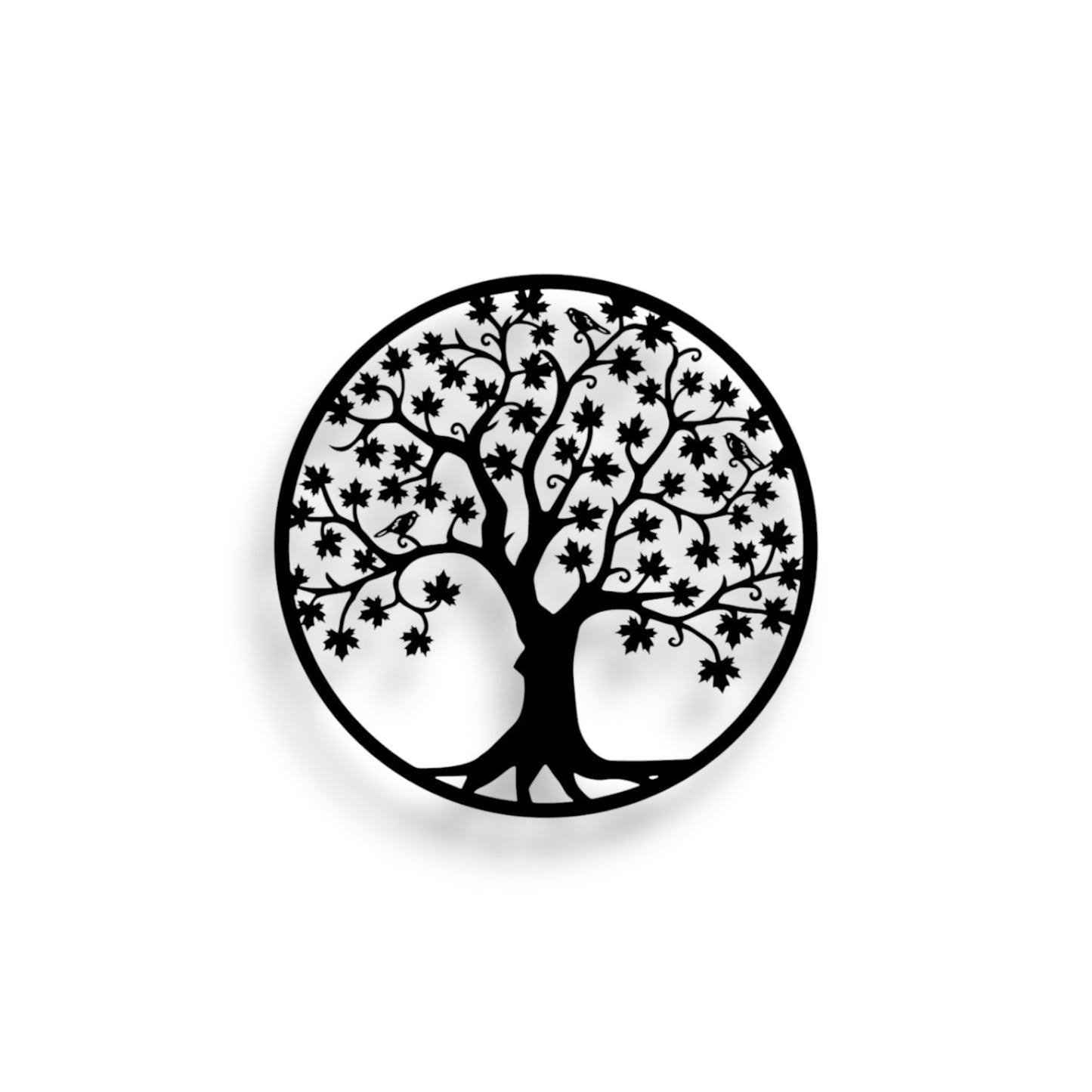 Arbre de bonheur (Décoration Murale en Métal)