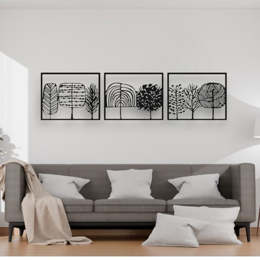 Forêt de bonbon (Décoration Murale en Métal)