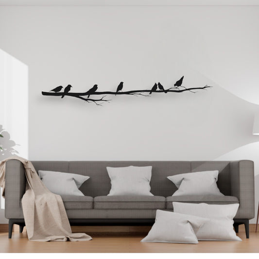 Chants du Matin (Décoration Murale en Métal)