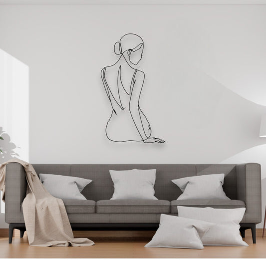 Bella (Décoration Murale en Métal)