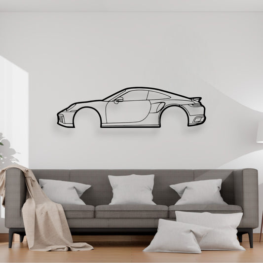 Carrera 911 (Décoration Murale en Métal)
