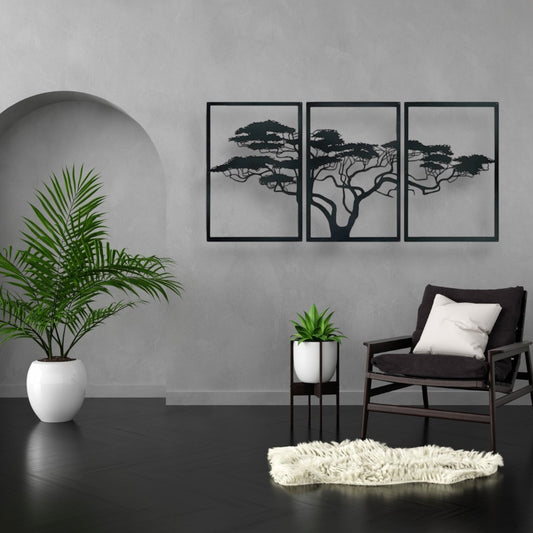 Éveil des Racines (Décoration Murale en Métal)