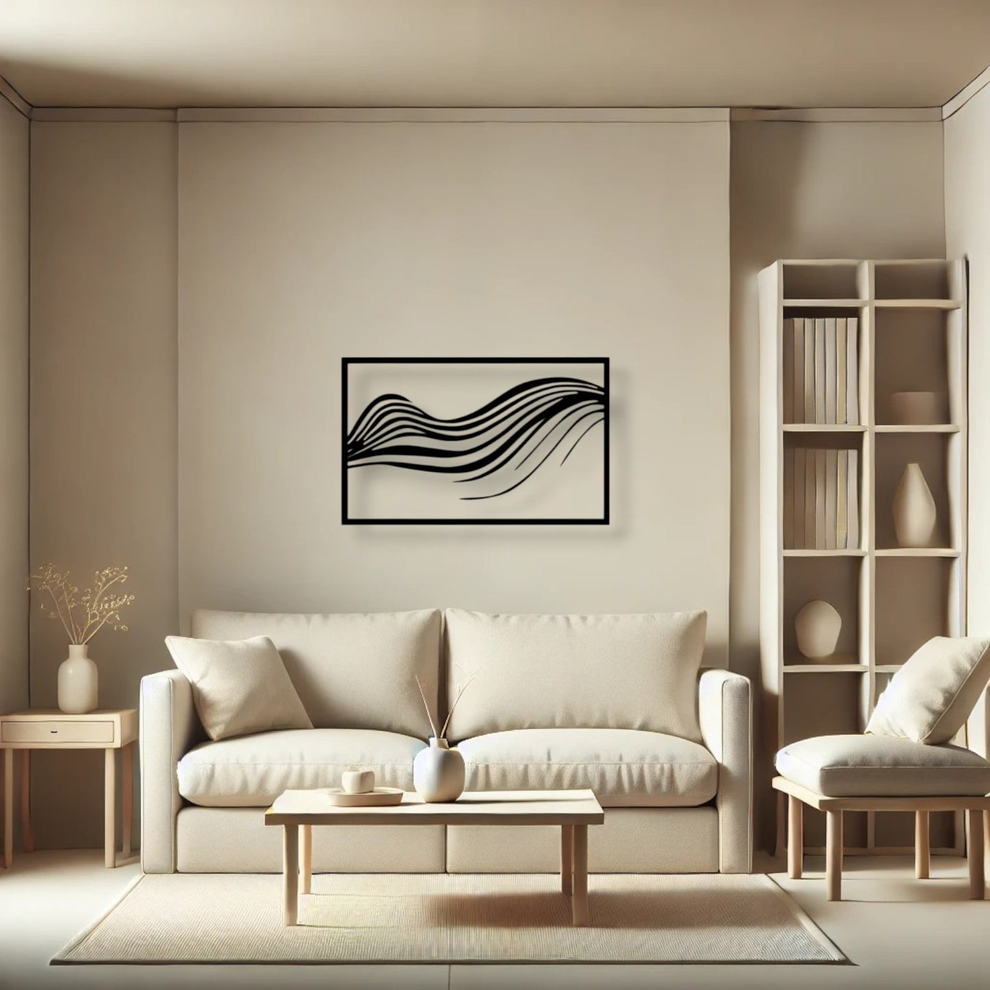 Décoration Murale en Métal - L'Appel de l'Océan