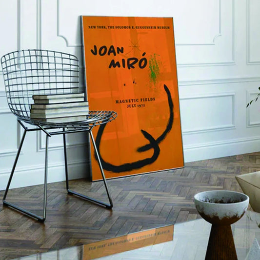 Joan Miro Orange (Poster)