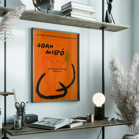 Joan Miro Orange (Poster)