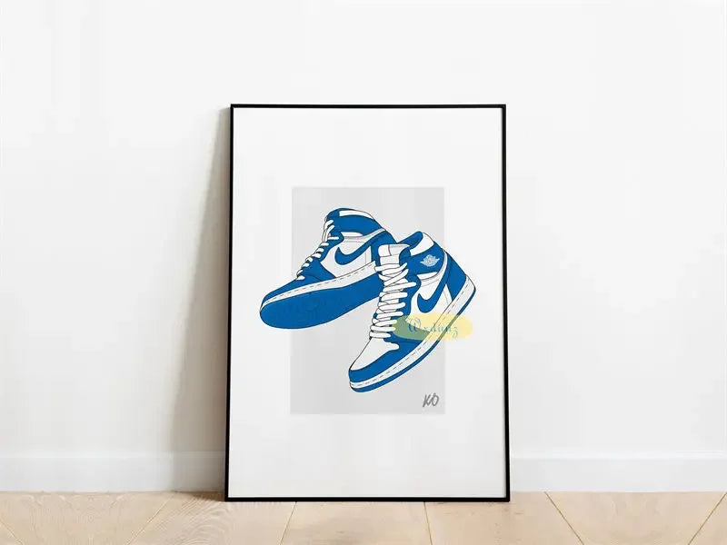 Affiche Sneakers Iconiques | Impression sur Toile – Déco Murale Tendance 👟