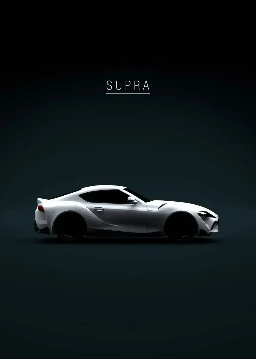 Affiche Supercar de Luxe | Impression sur Toile – Déco Murale Racing 🏎️