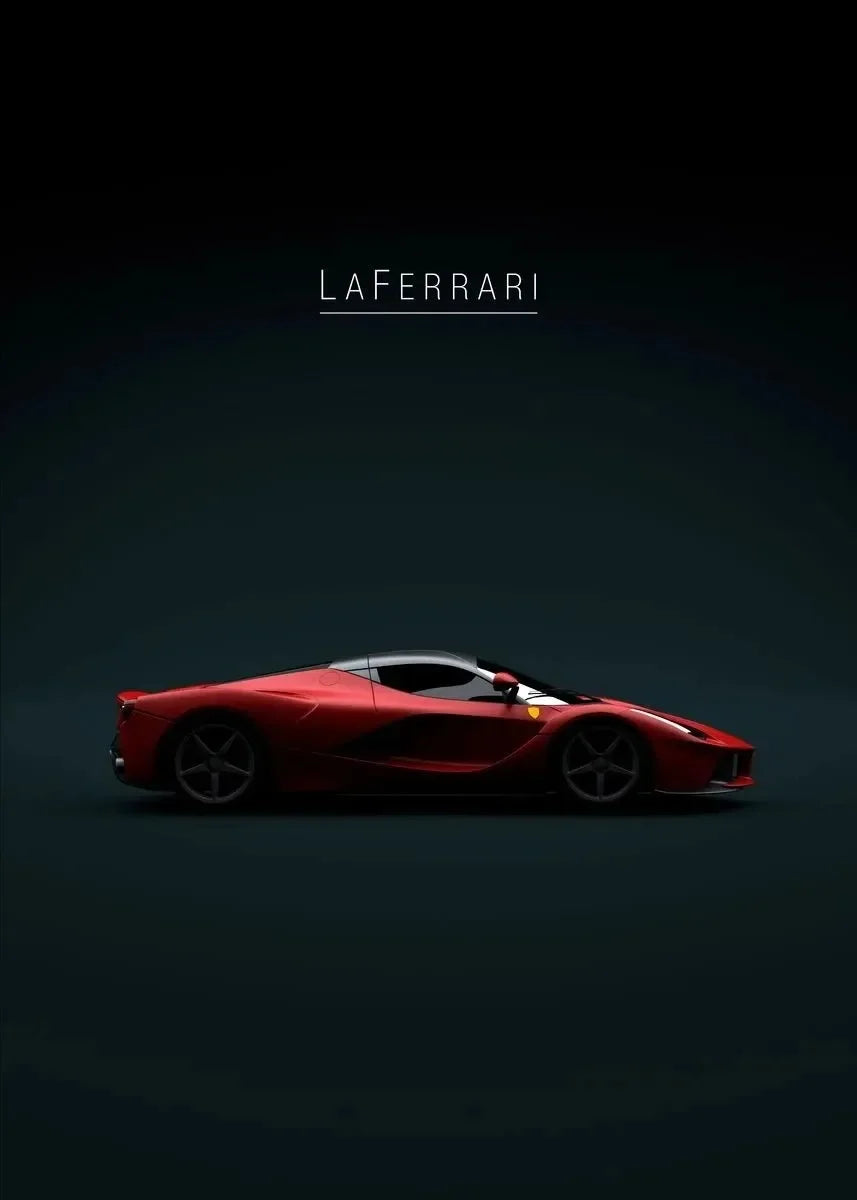 Affiche Supercar de Luxe | Impression sur Toile – Déco Murale Racing 🏎️