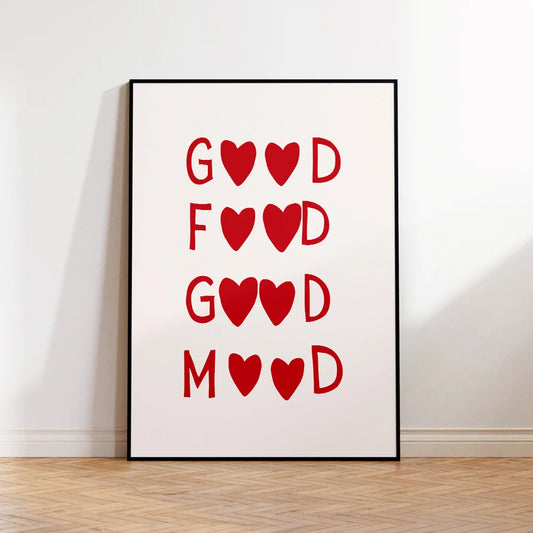 Good Food Good Mood (Poster)