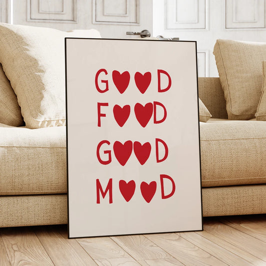 Good Food Good Mood (Poster)