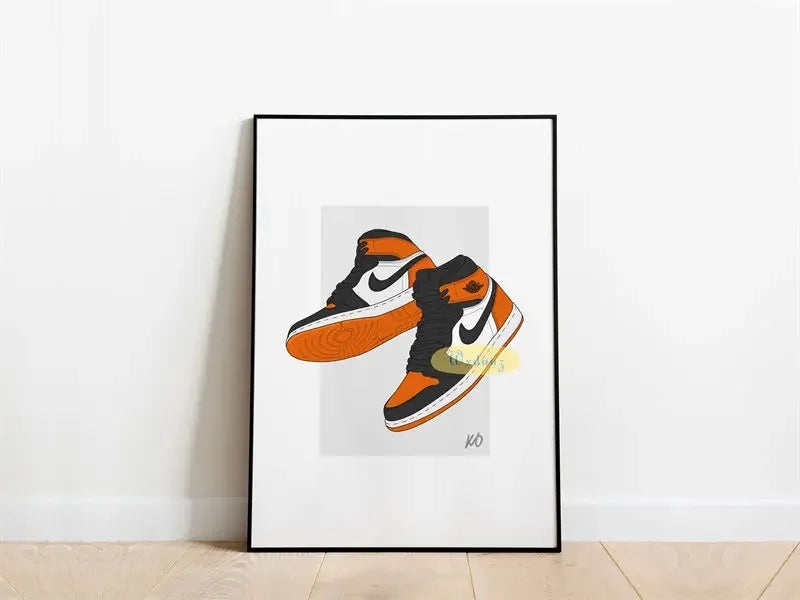 Affiche Sneakers Iconiques | Impression sur Toile – Déco Murale Tendance 👟