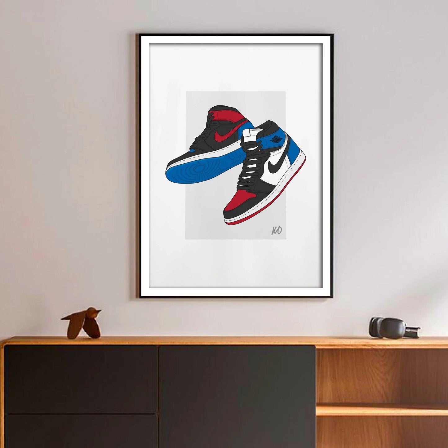 Affiche Sneakers Iconiques | Impression sur Toile – Déco Murale Tendance 👟
