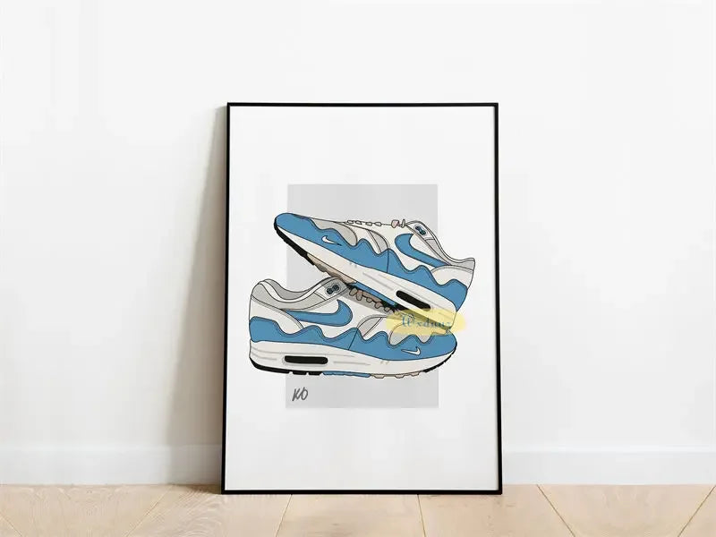 Affiche Sneakers Iconiques | Impression sur Toile – Déco Murale Tendance 👟