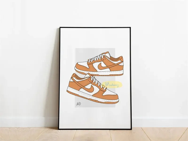 Affiche Sneakers Iconiques | Impression sur Toile – Déco Murale Tendance 👟