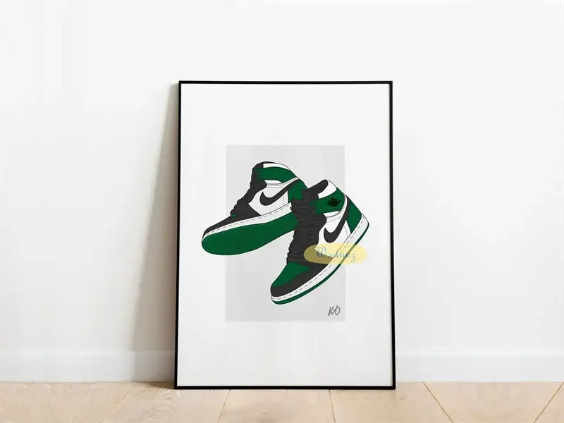 Affiche Sneakers Iconiques | Impression sur Toile – Déco Murale Tendance 👟