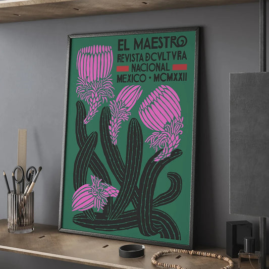 Eclectic El Maestro Mexico (Poster)