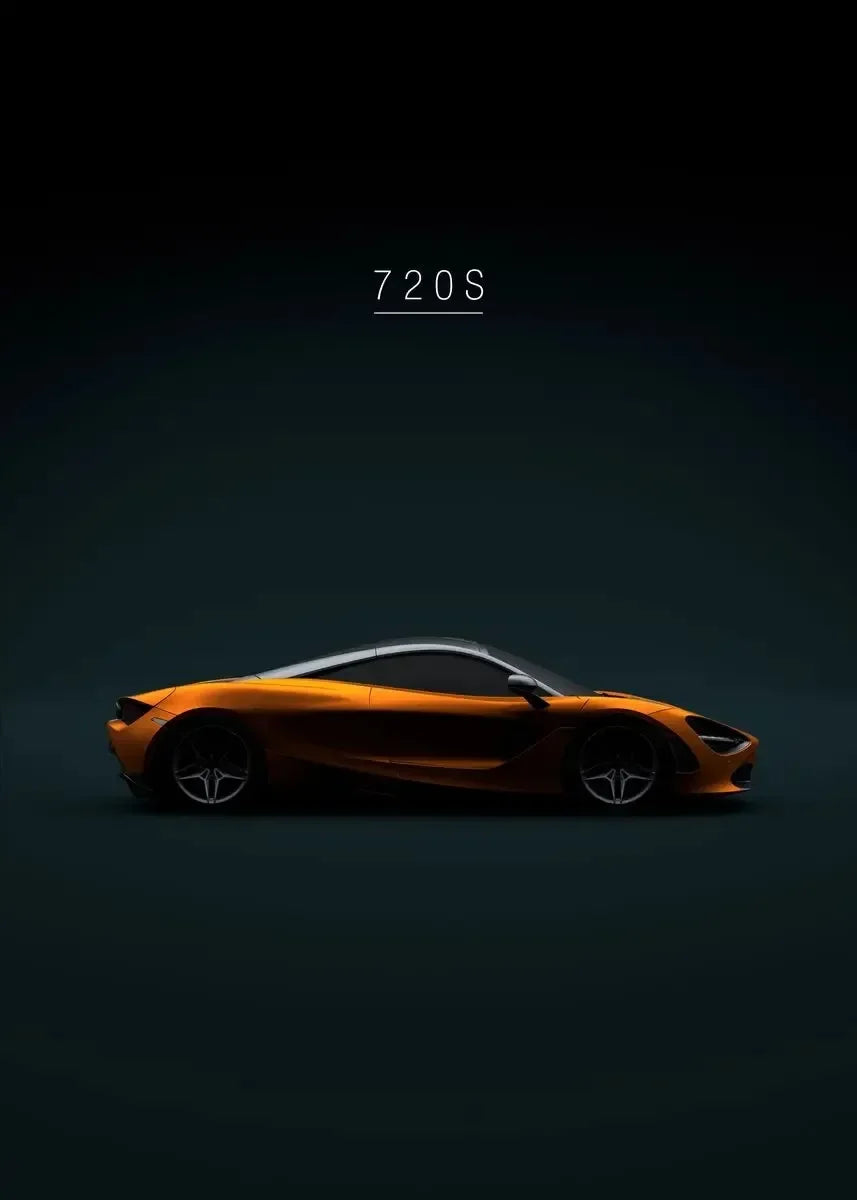 Affiche Supercar de Luxe | Impression sur Toile – Déco Murale Racing 🏎️