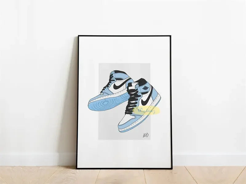 Affiche Sneakers Iconiques | Impression sur Toile – Déco Murale Tendance 👟