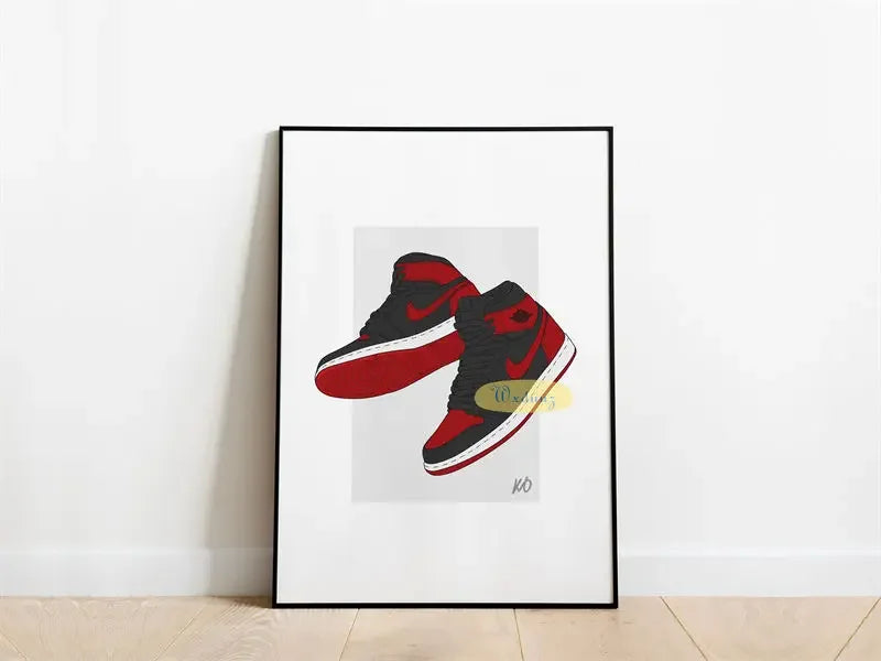 Affiche Sneakers Iconiques | Impression sur Toile – Déco Murale Tendance 👟