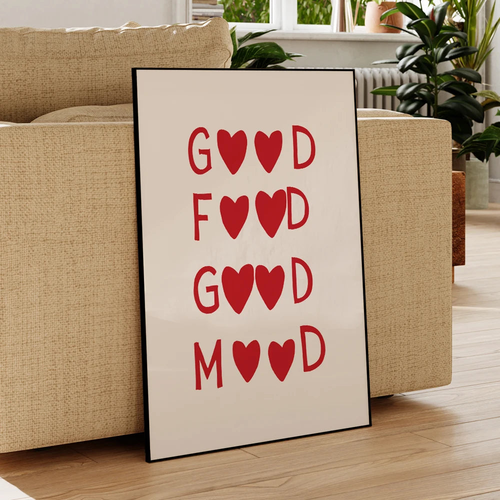 Good Food Good Mood (Poster)
