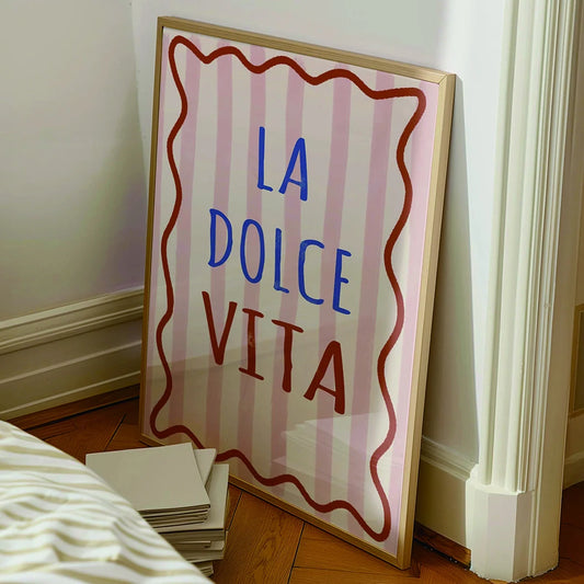 La Dolce Vita italienne moderne (Affiche)