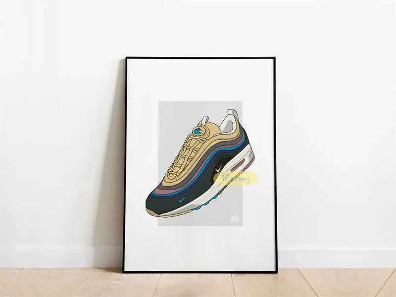Affiche Sneakers Iconiques | Impression sur Toile – Déco Murale Tendance 👟