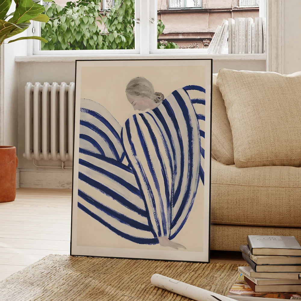 Blue Stripe (Poster)