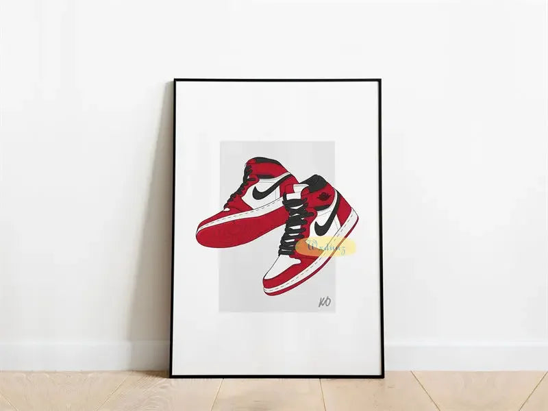 Affiche Sneakers Iconiques | Impression sur Toile – Déco Murale Tendance 👟