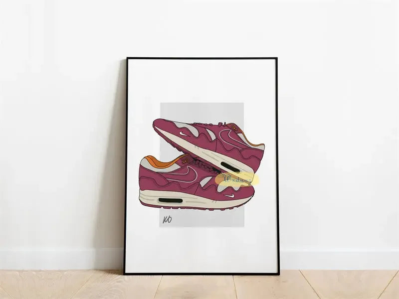Affiche Sneakers Iconiques | Impression sur Toile – Déco Murale Tendance 👟