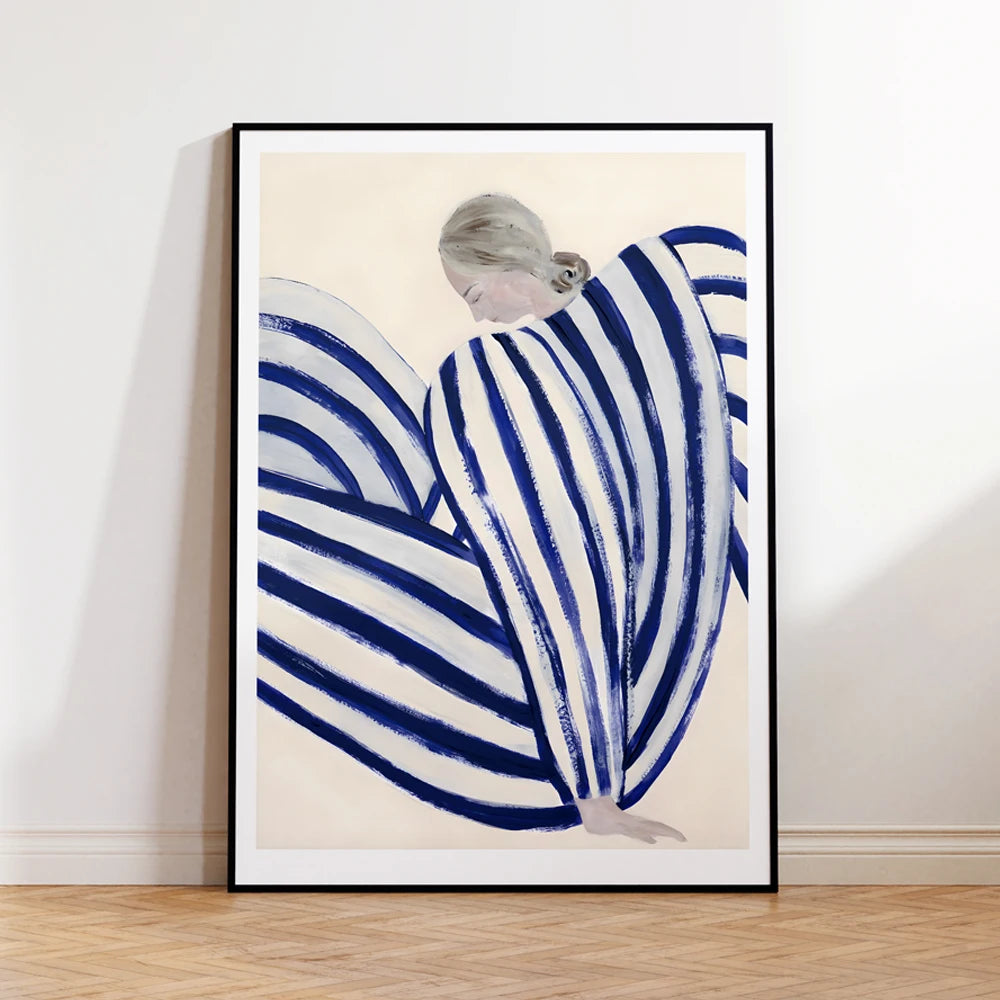 Blue Stripe (Poster)