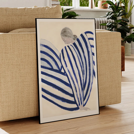 Blue Stripe (Poster)