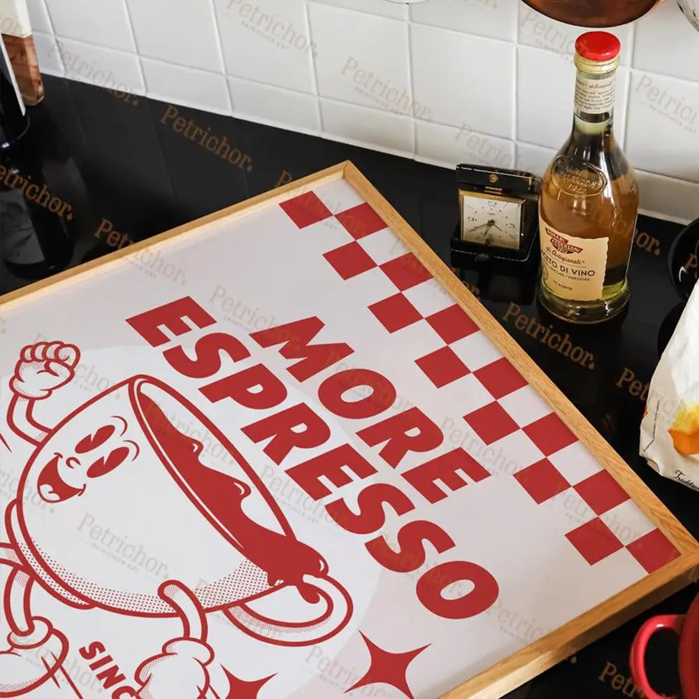 Plus d'espresso, moins depresso (affiche)