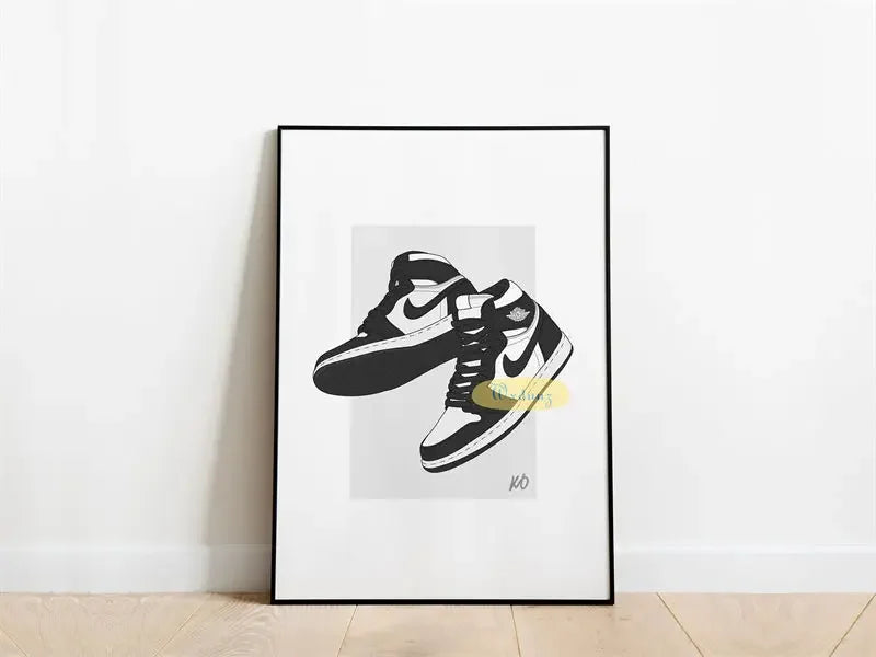 Affiche Sneakers Iconiques | Impression sur Toile – Déco Murale Tendance 👟