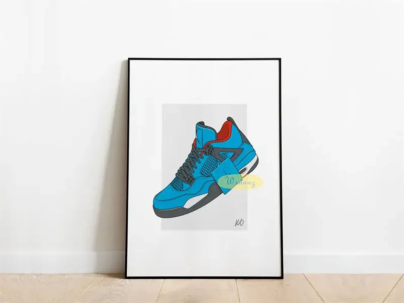 Affiche Sneakers Iconiques | Impression sur Toile – Déco Murale Tendance 👟