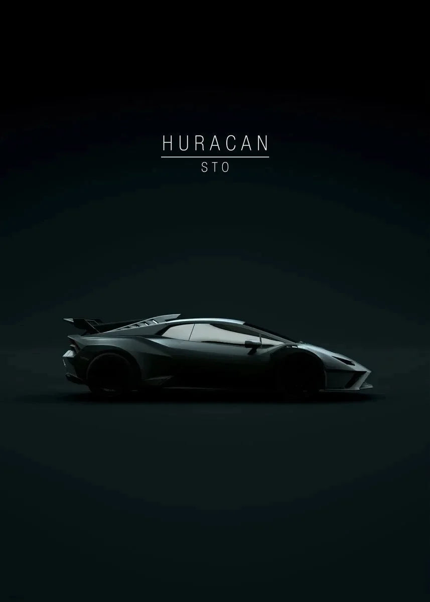 Affiche Supercar de Luxe | Impression sur Toile – Déco Murale Racing 🏎️