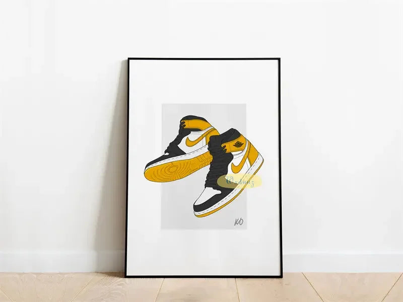Affiche Sneakers Iconiques | Impression sur Toile – Déco Murale Tendance 👟