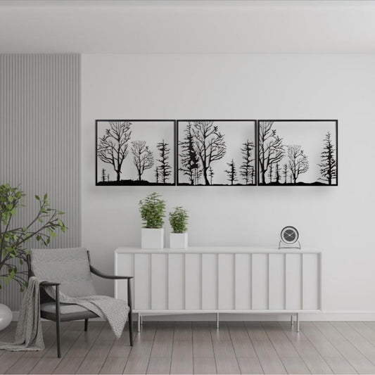 Souffle des Bois (Décoration Murale en Métal)