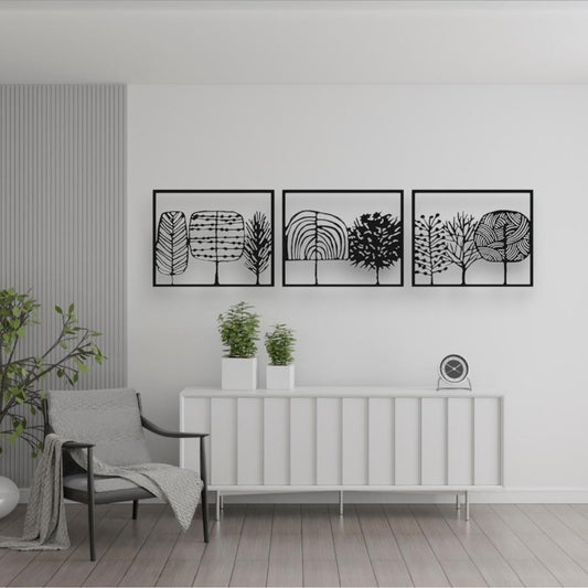 Forêt de bonbon (Décoration Murale en Métal)