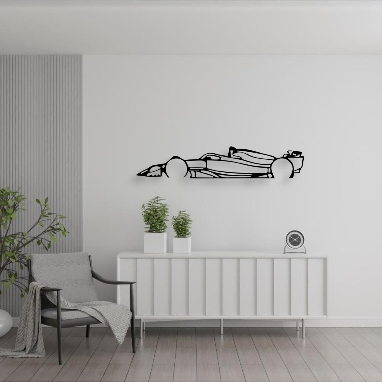 Formule 1 (B1) (Décoration Murale en Métal)
