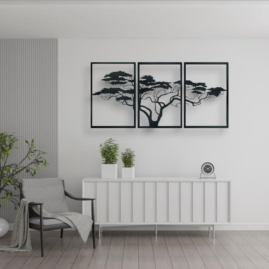 Éveil des Racines (Décoration Murale en Métal)