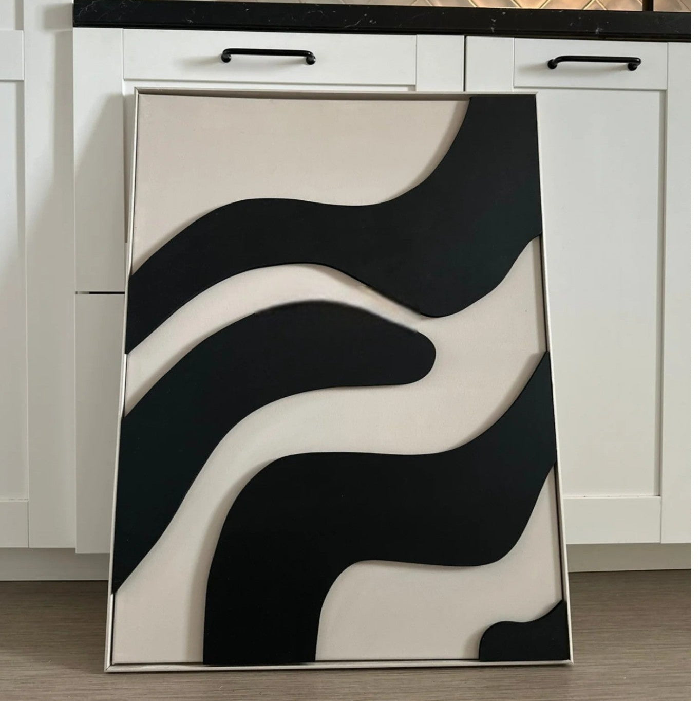 DUO Odessa - Tableaux en relief 3D - Lot de 2