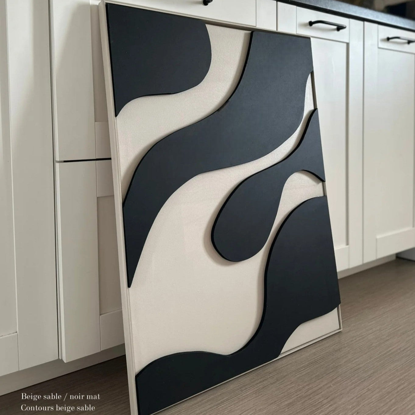 DUO Odessa - Tableaux en relief 3D - Lot de 2