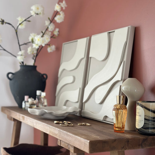 DUO Odessa - Tableaux en relief 3D - Lot de 2